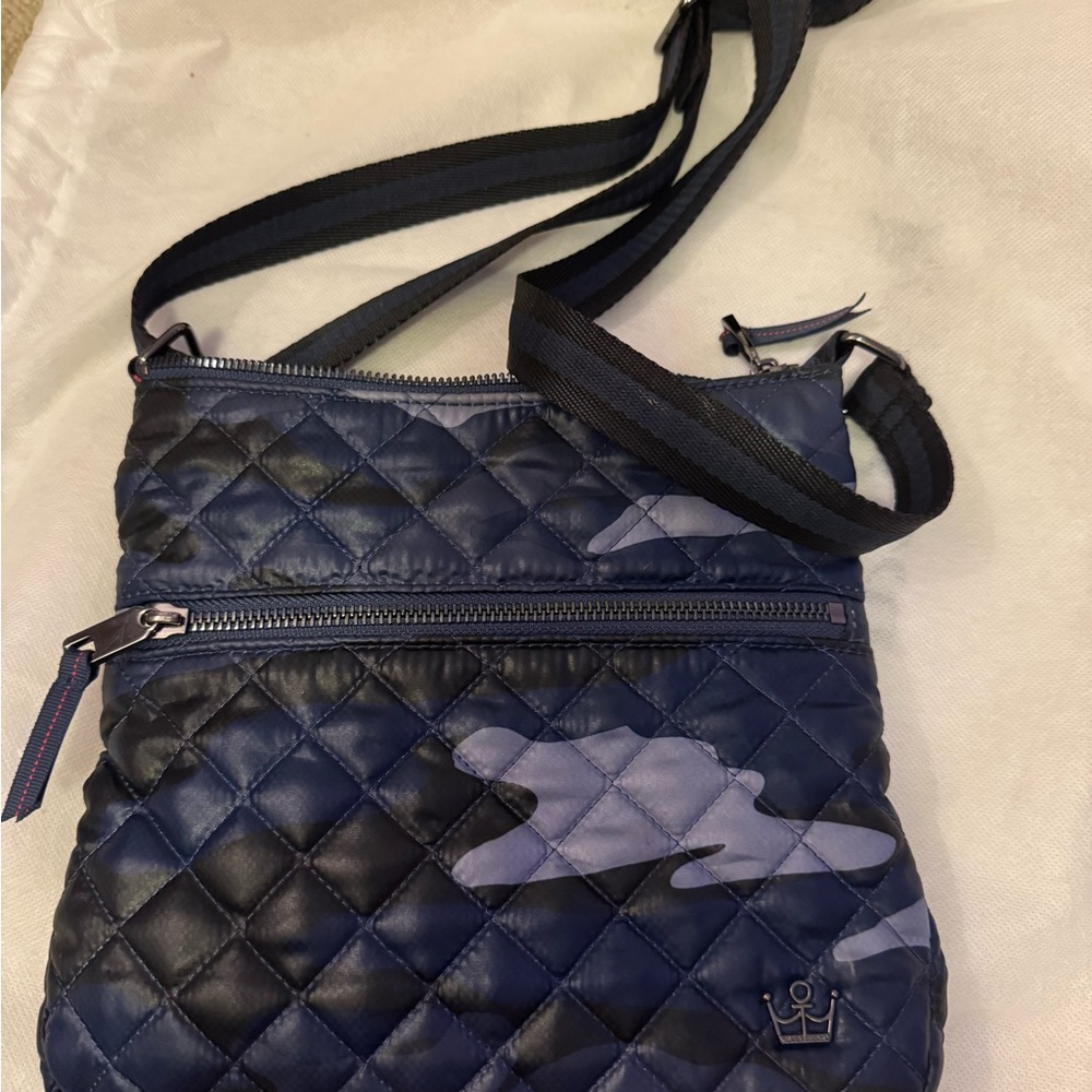 Oliver Thomas Quilted Bag with Red Lining